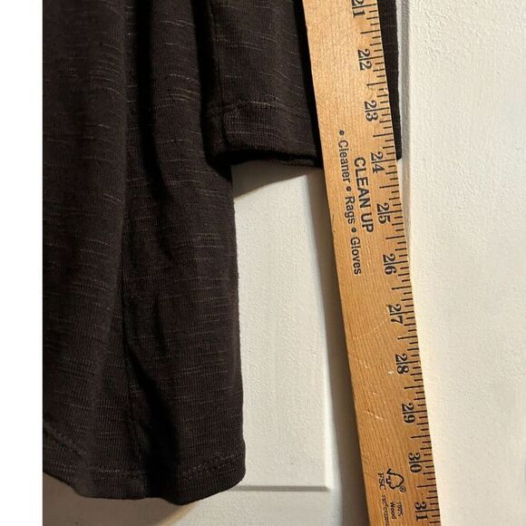 Soft Surroundings Womens Open Front Brown Cardigan Size Small-So Soft - Picture 5 of 10